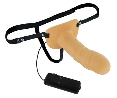 Size Matters Erection Assist Hollow Strap-on Vibe