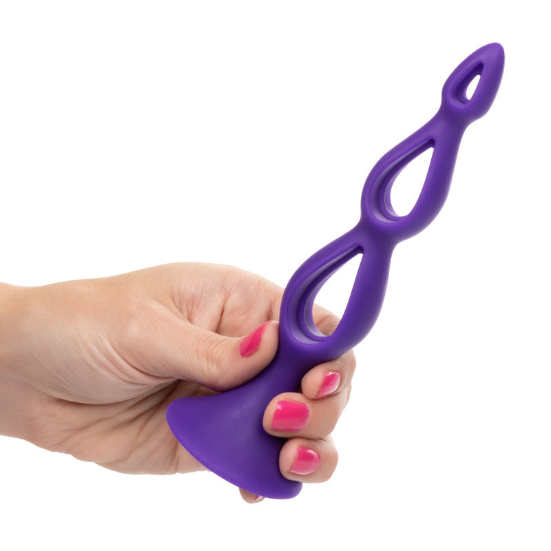 Booty Call Silicone Triple Probe - Purple