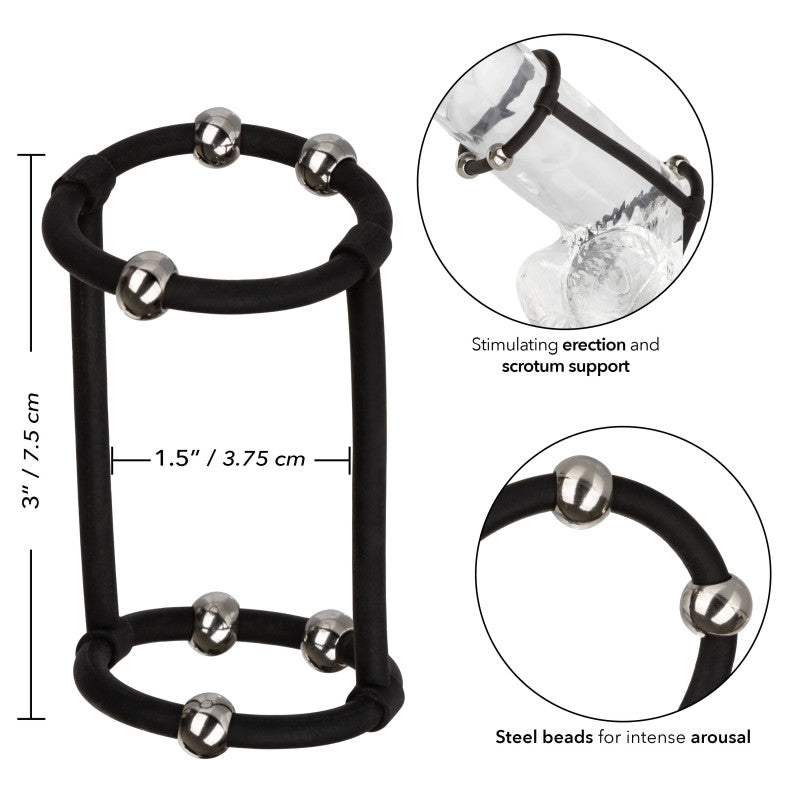 Steel Beaded Silicone  Cage