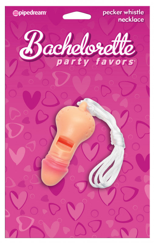 Bachelorette Party Favors Pecker Whistle Necklace