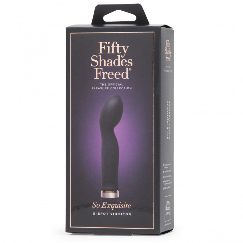 Fifty Shades Freed So Exquisite Rechargeable  G-Spot Vibrator