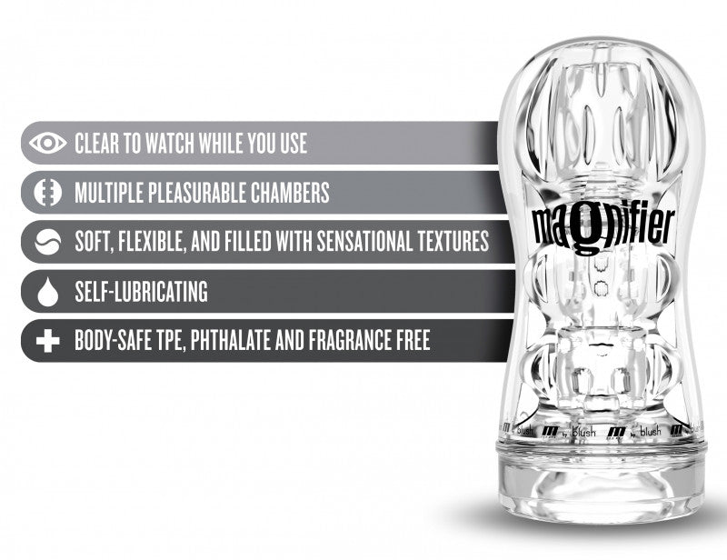 M for Men - Magnifier - Clear