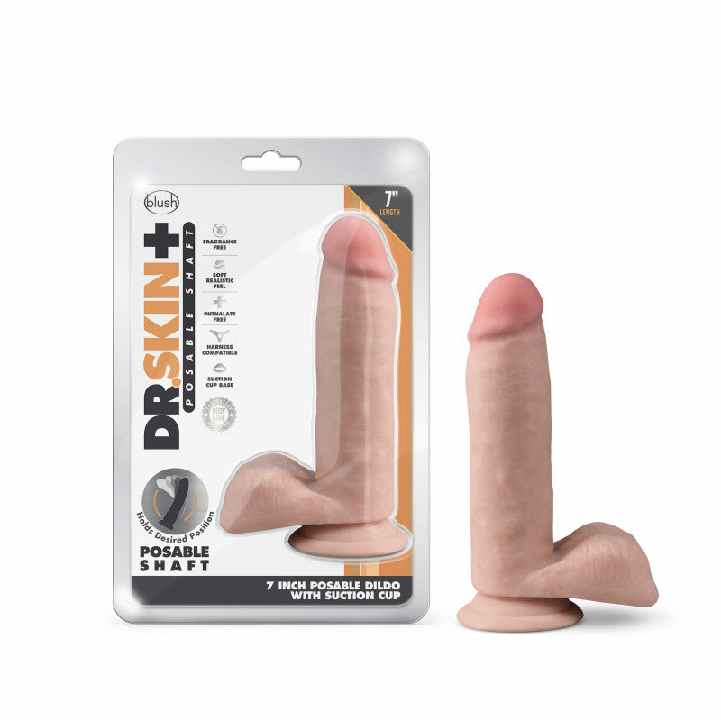 Dr. Skin Plus - 7 Inch Posable  With Balls -  Vanilla