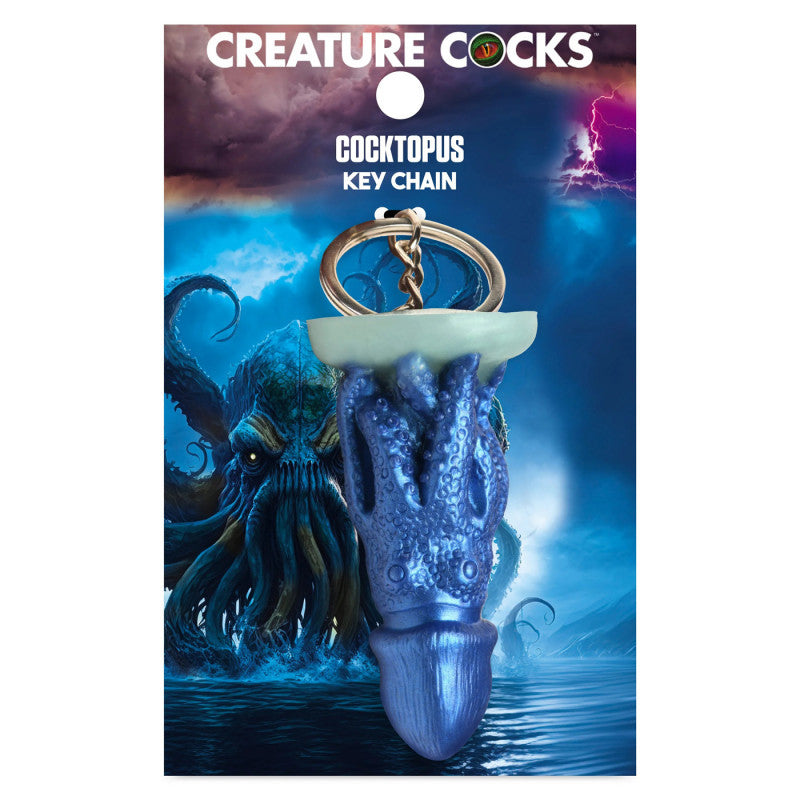 topus Keychain - Blue