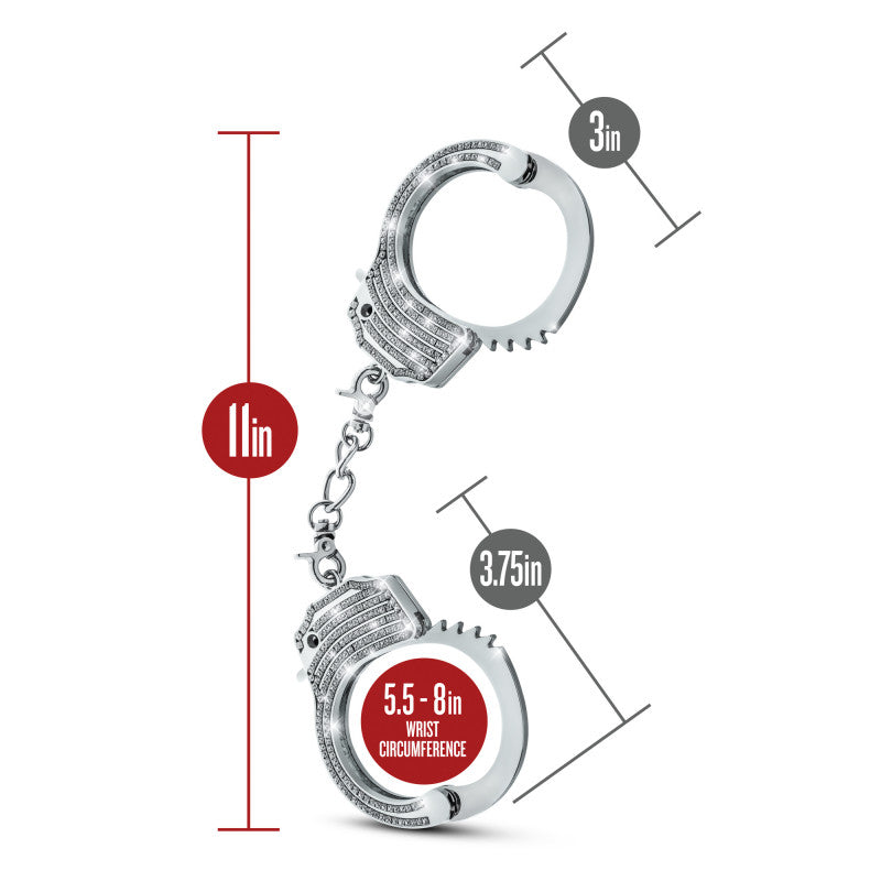 Temptasia Bling Cuffs - Silver
