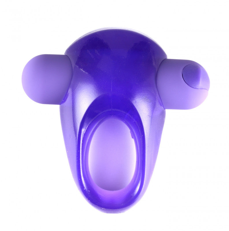 Casey Vibrating Erection  Ring - Purple