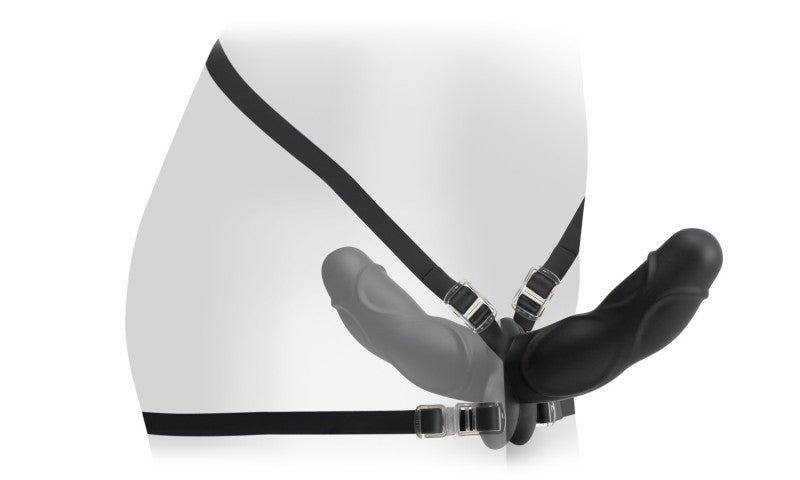 Fetish Fantasy Elite Double Delight Strap-on - Black