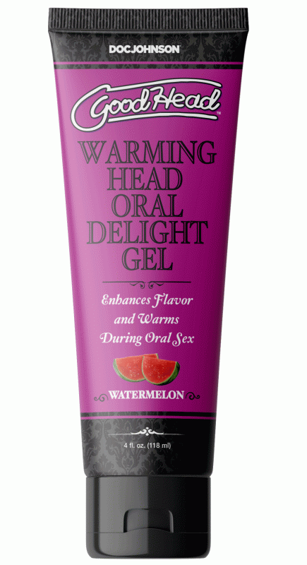 Goodhead - Warming Head  Delight Gel -  Watermelon - 4 Fl. Oz.