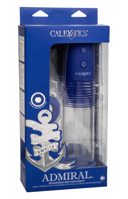 Admiral Rechargeable Rock  Pump Kit -Blue