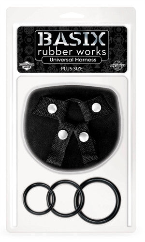 Basix Rubber Works - Universal Harness - Plus Size