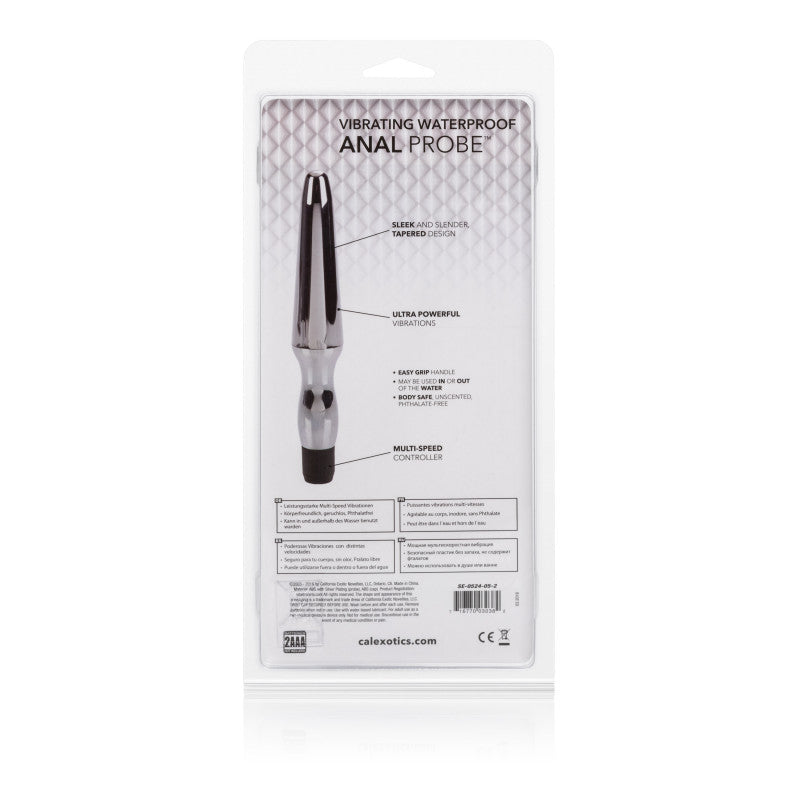 Fujikos Waterproof Anal Probe Silver
