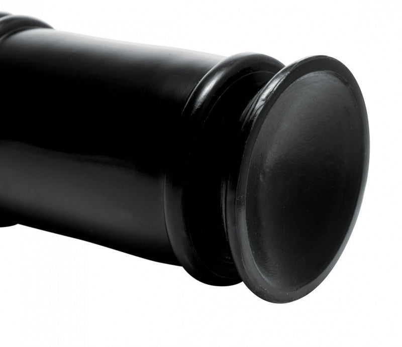 Enormass Ribbed Plug With Suction Base