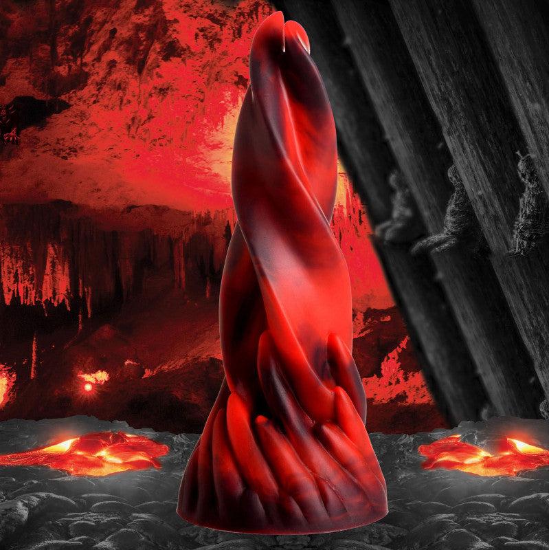 Hell Kiss Twisted Tongues Silicone  - Red