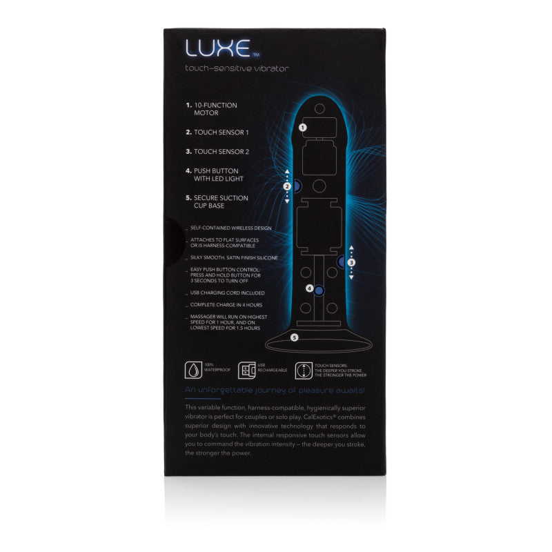 Luxe - Touch-Sensitive Vibrator - Ivory