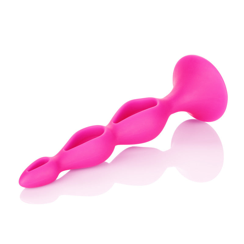 Booty Call Silicone Triple Probe - Pink