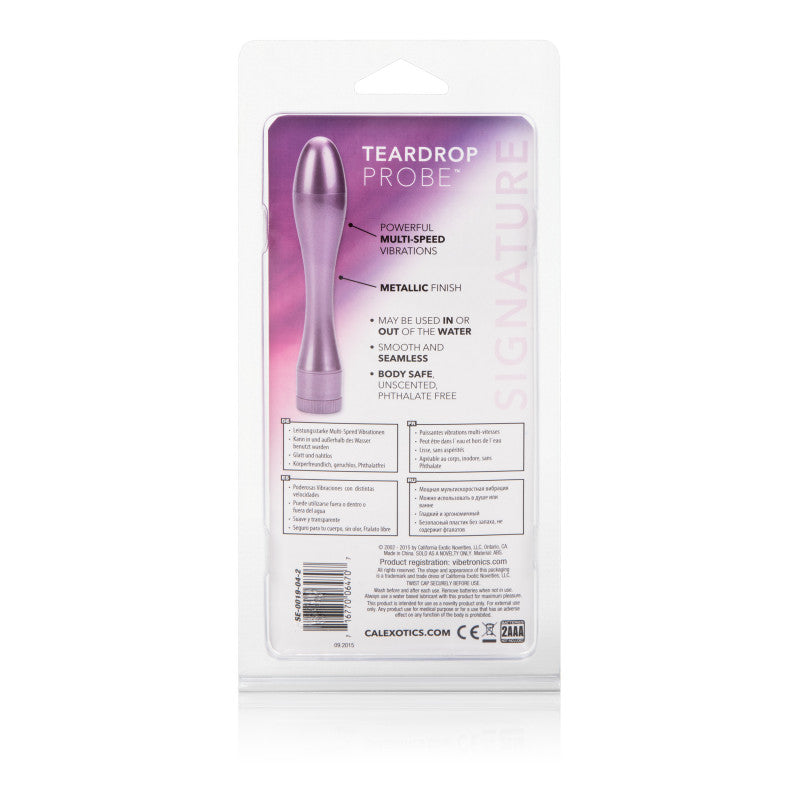 Water Missile Tear Drop Probe Pink