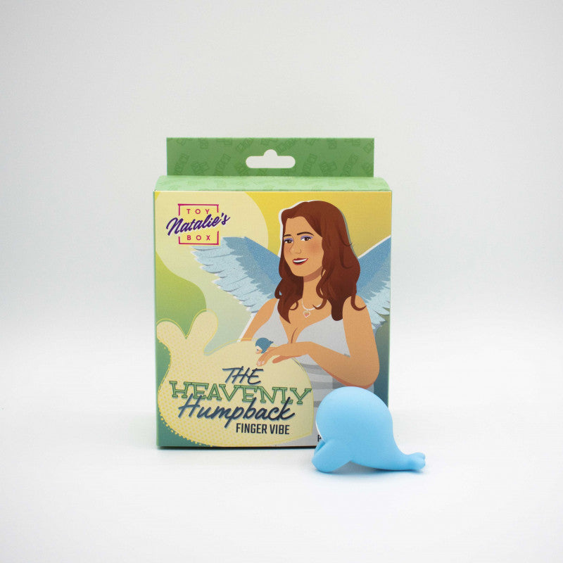 The Heavenly Humpback Finger Bullet Vibrator - Blue - SomethingSexyPlanet The Heavenly Humpback Finger Bullet Vibrator - Blue - SomethingSexyPlanet