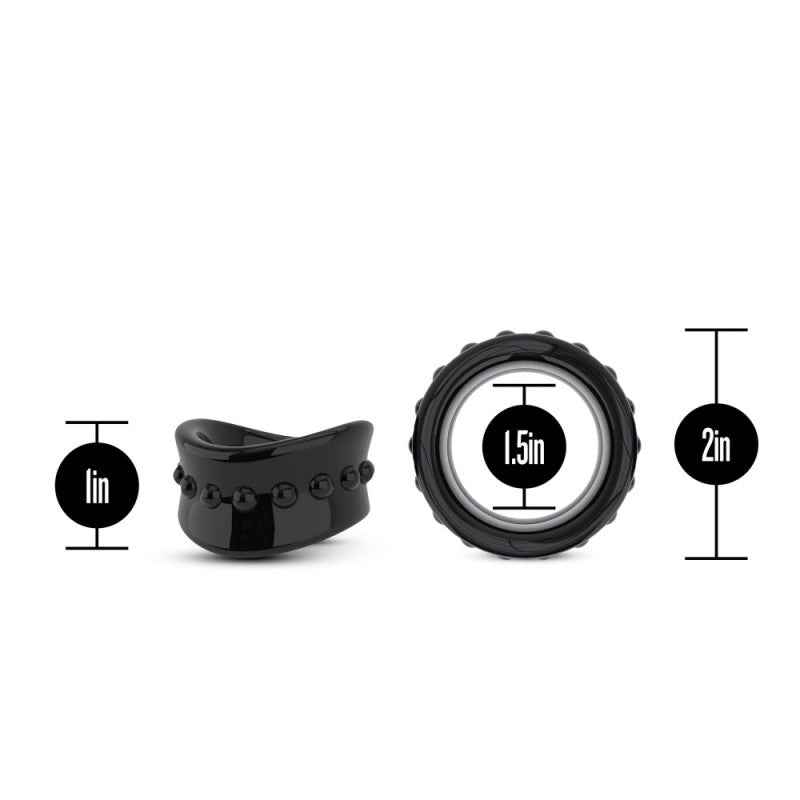 Stay  - Beef Ball Stretcher - 1.5 Inch  Diameter - Black