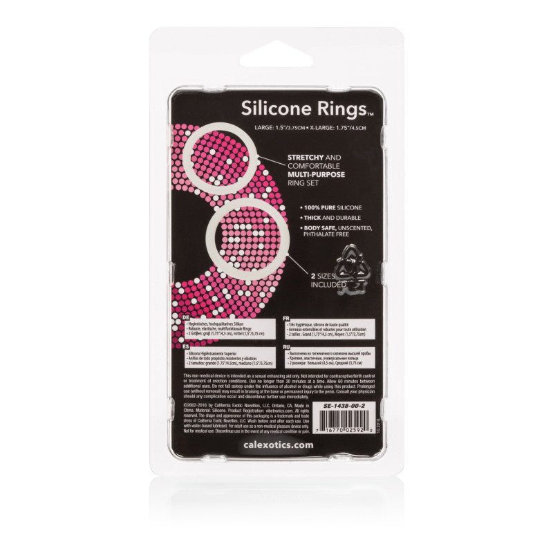 Silicone Rings Large/x-Large