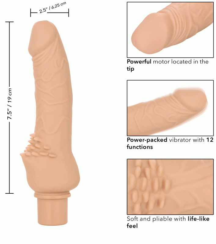 Rechargeable Power Stud errific - Ivory