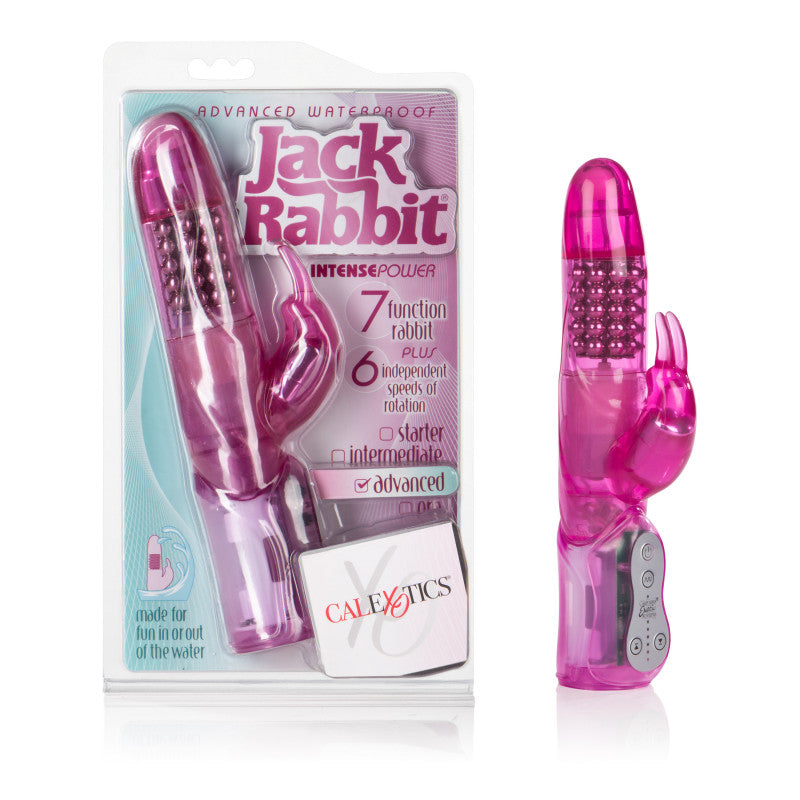 Advanced Waterproof Jack Rabbit - 5 Rows of Beads - Pink