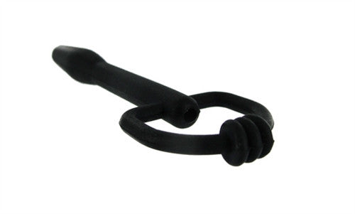 Silicone Cum-Thru D-Ring Penis Plug