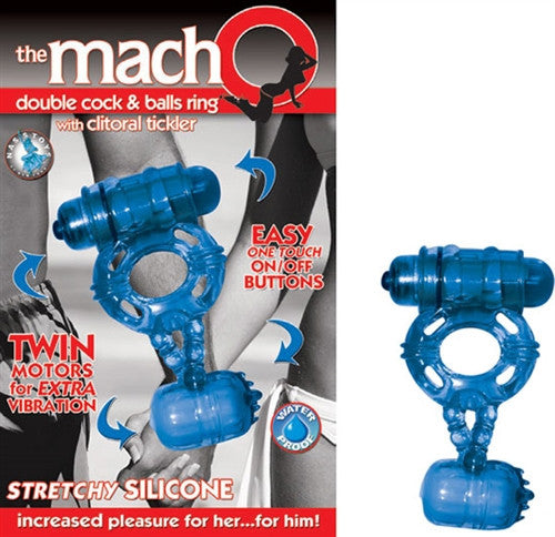 The Macho Double Blue -  and Balls