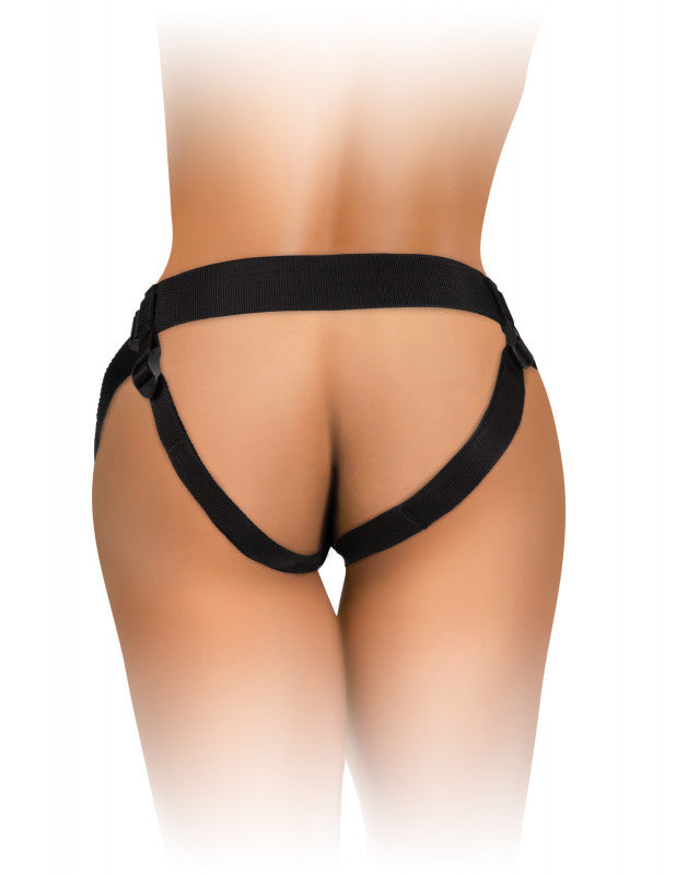 King  Elite Beginner's Body Dock Strap-on  Harness - Black