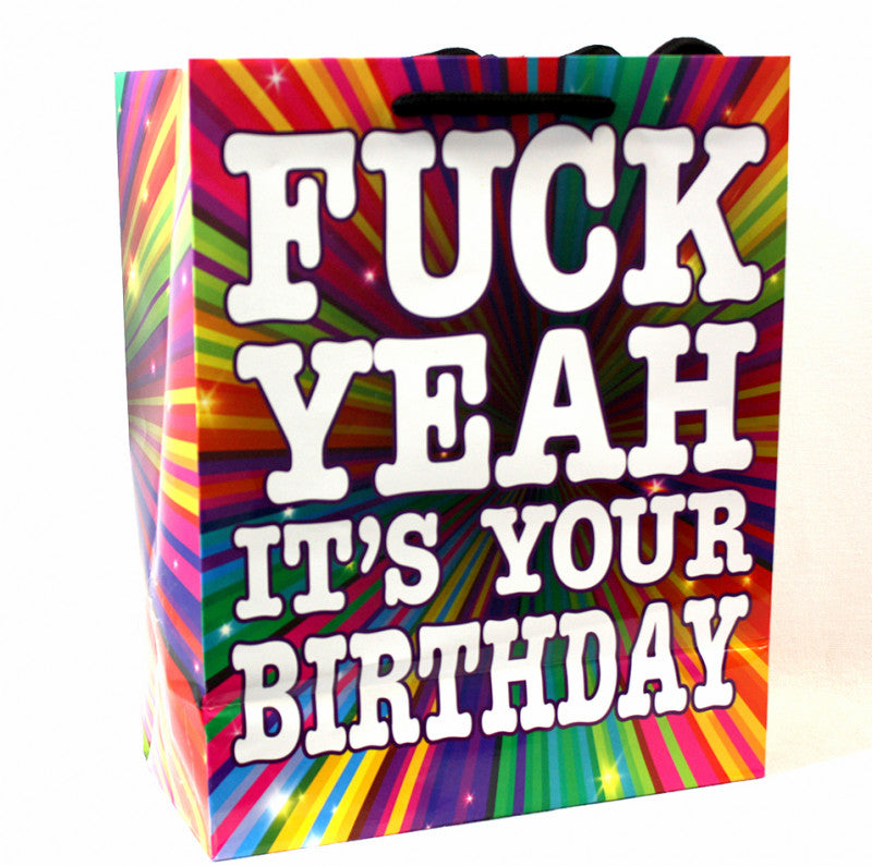 F Yeah It&#39;s Your Birthday - Gift Bag