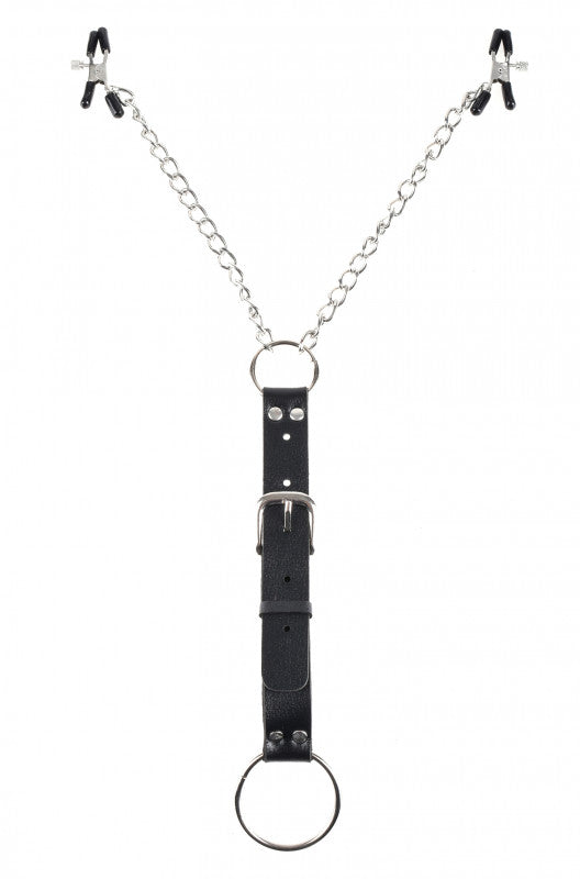 Fetish Fantasy Series Nipple Clamps and ring Set