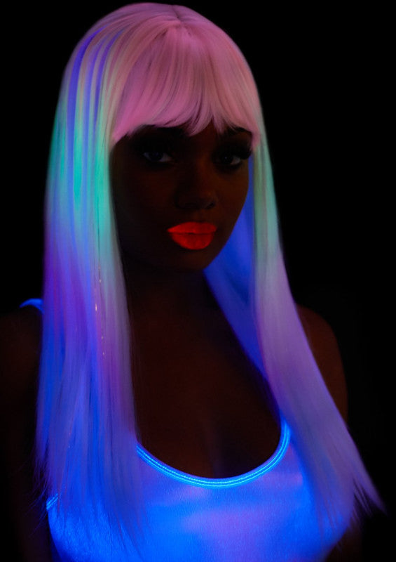 24" Straight  Pastel Ombre Wig