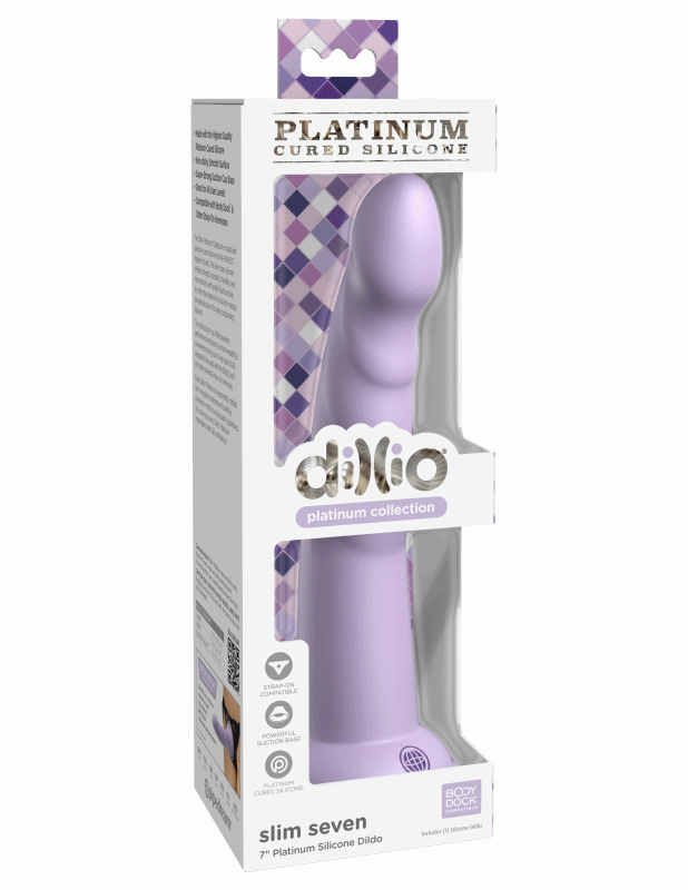 Dillio Platinum - Slim Seven 7 Inch  - Purple
