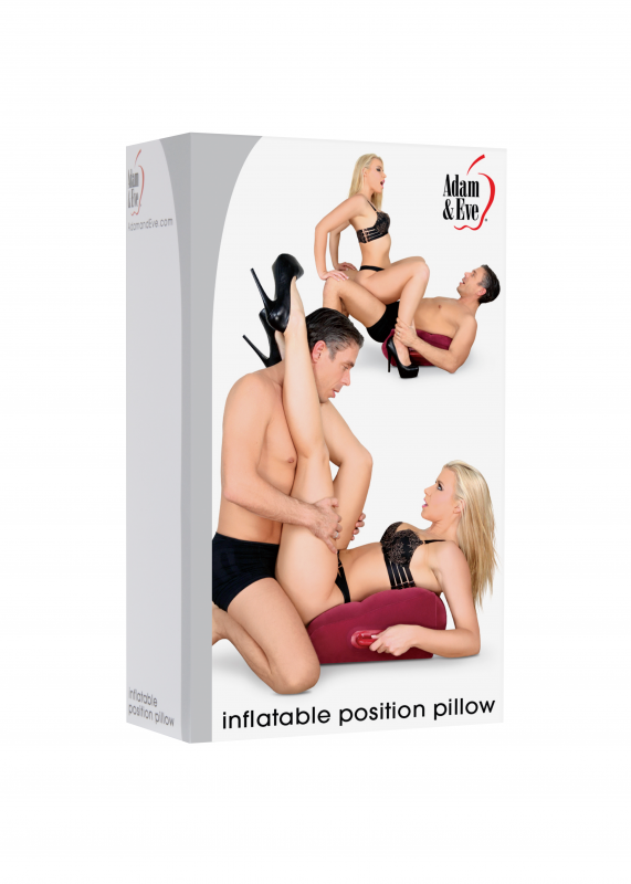 Adam and Eve Inflatable Position Pillow