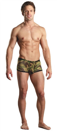 Net Camo Mini Short - Camo Medium