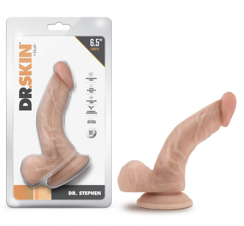 Dr. Skin - Dr. Stephen - 6.5 Inch With Balls - Beige