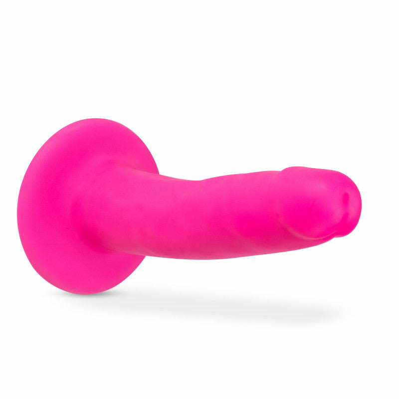 Neo Elite - 6 Inch Silicone Dual Density - Neon Pink