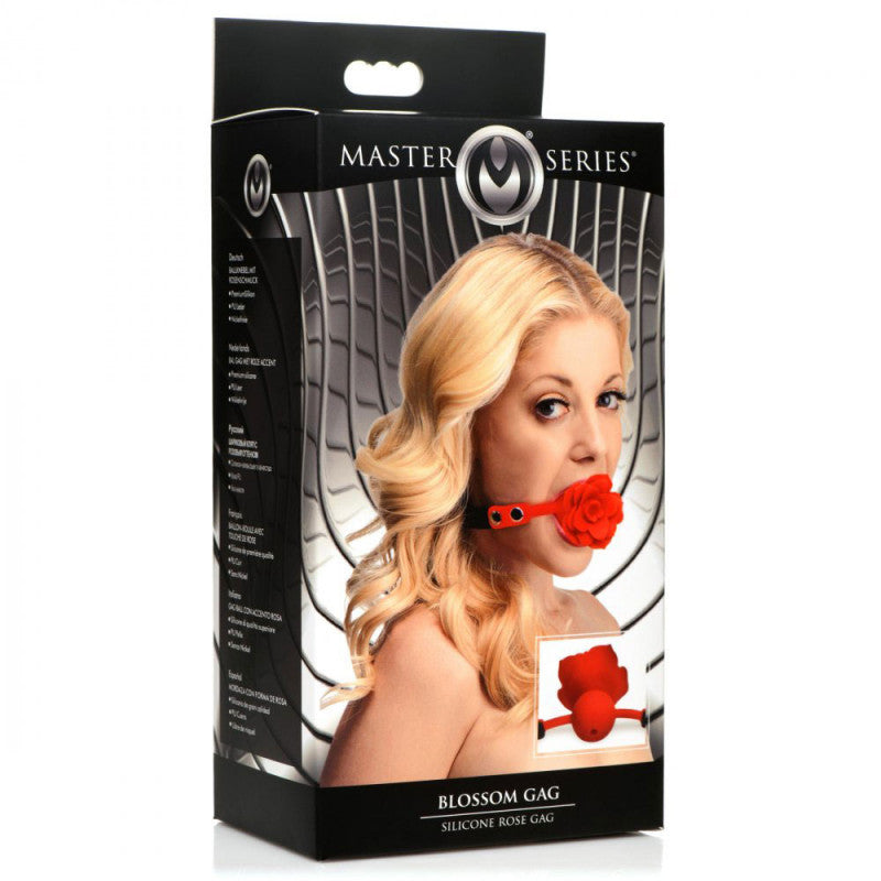 Blossom  Silicone Rose  - Red