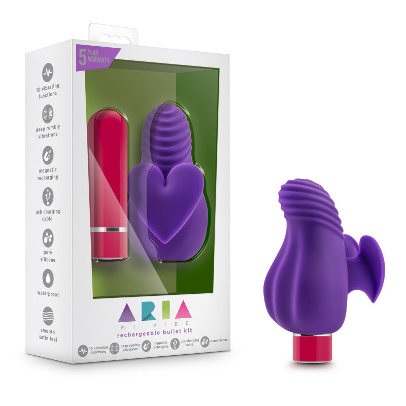 Aria - Finger Wand - Plum