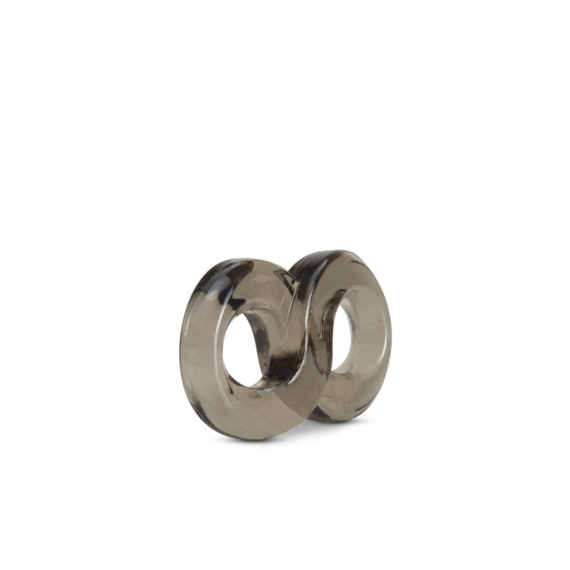 Stay  -  Ring and Ball Strap - Black