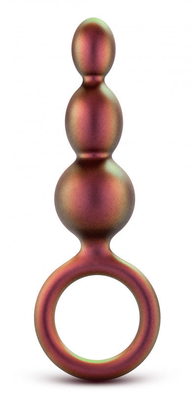 Anal Adventures Matrix - Beaded Loop Plug - Copper