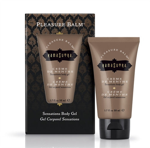 Pleasure Balm Sensations Body Gel - Creme De Menthe - 1.7 Fl. Oz.