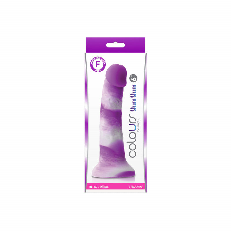 Colours - Pleasures - Yum Yum 6 In.  - Purple