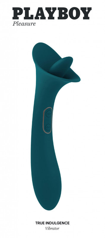 True Indulgence - Vibrator -  Teal