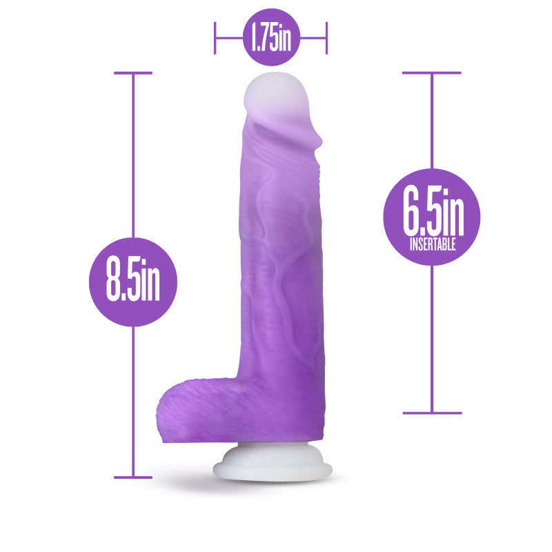 Neo Elite - Encore - 8 Inch Vibrating  Purple