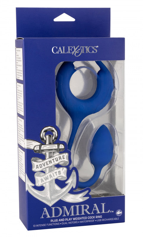 Admiral Plug and Play Weighted  Ring - Blue