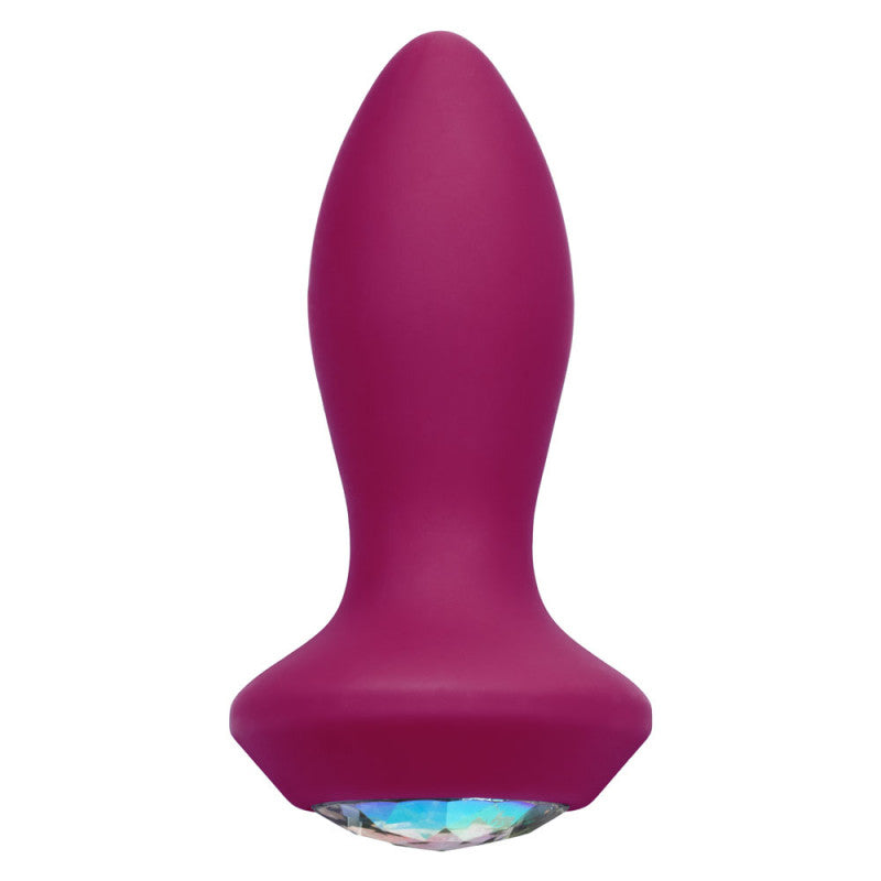 Power Gem Vibrating Petite Crystal Probe - Purple