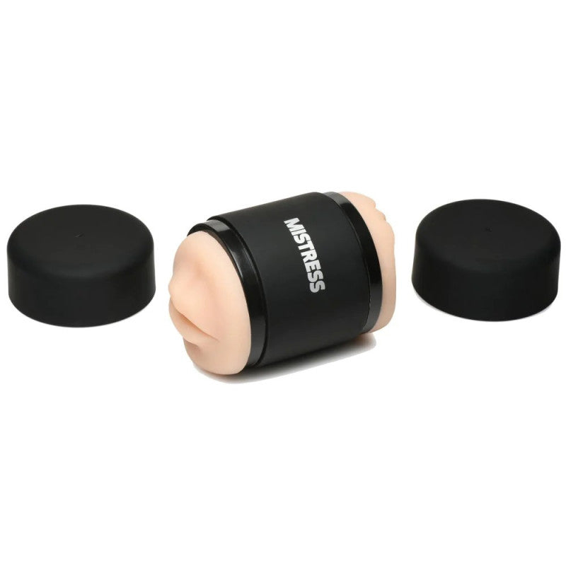 Mistress Double Shot Mouth and  Stroker - Light