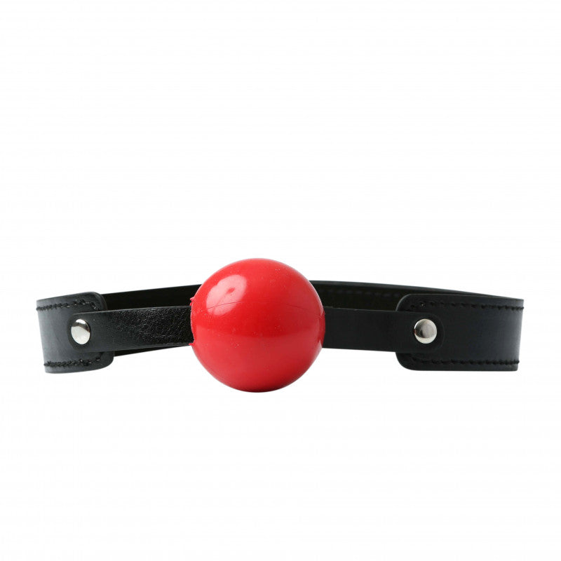 Sex and Mischief Solid Red Ball Gag