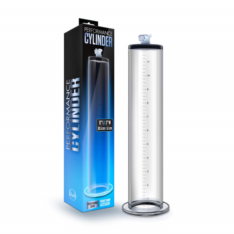 Performance - 12 Inch X 2 Inch Penis Pump Cylinder – Clear
