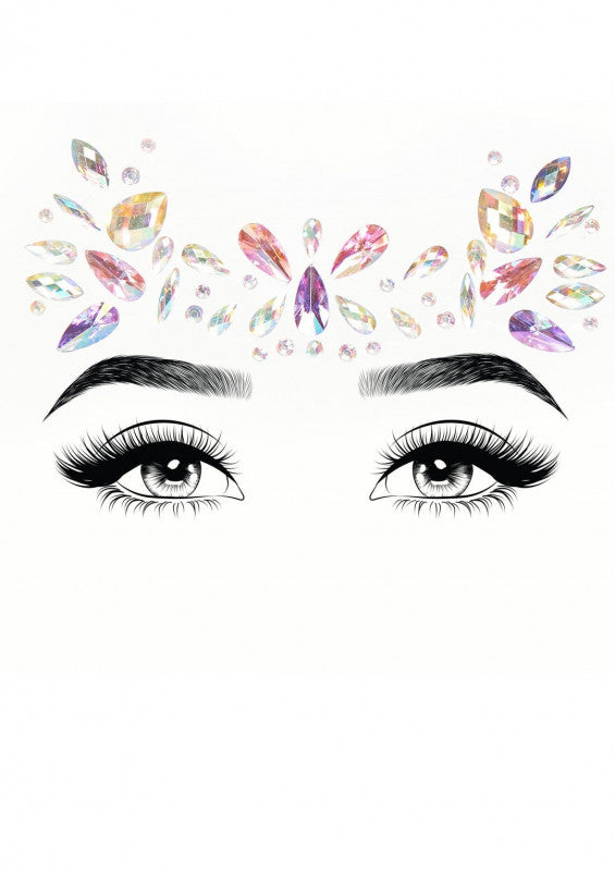 Veda Adhesive Face Jewels Sticker